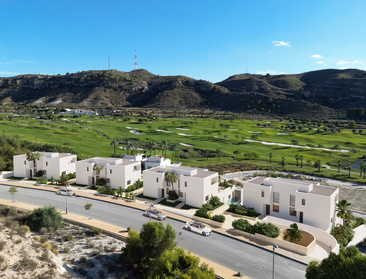 Fairways und Clubhaus von Font del Llop