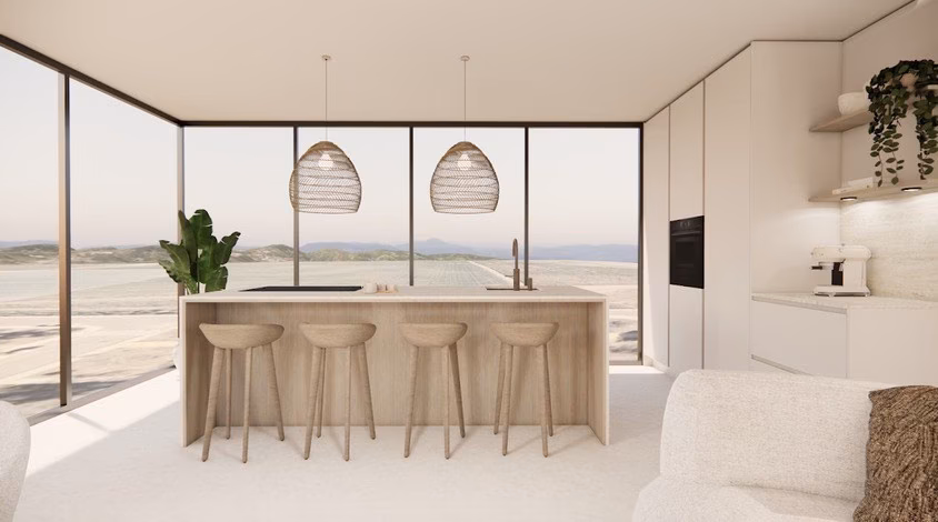 Bedroom in an Antilia El Lago apartment