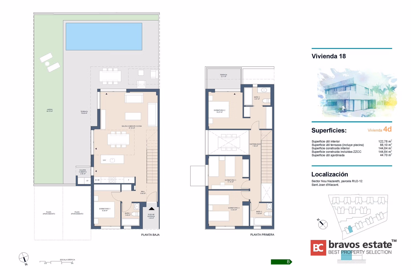 New Build 4-Bedroom Villa in Playa de San Juan - 18