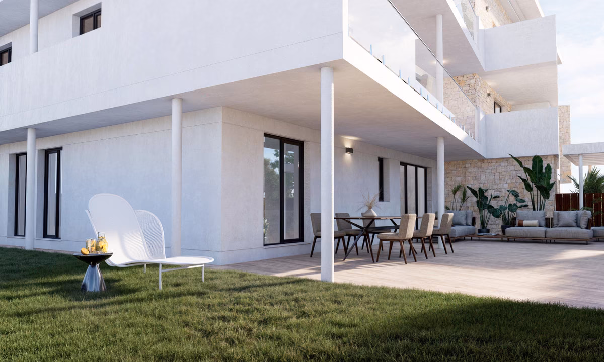 Terraza del ático dúplex