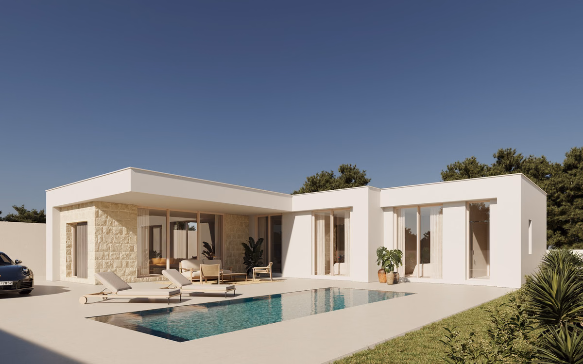 Detached villa with a private pool and sun terrace at Aurea Villas Polop Hills