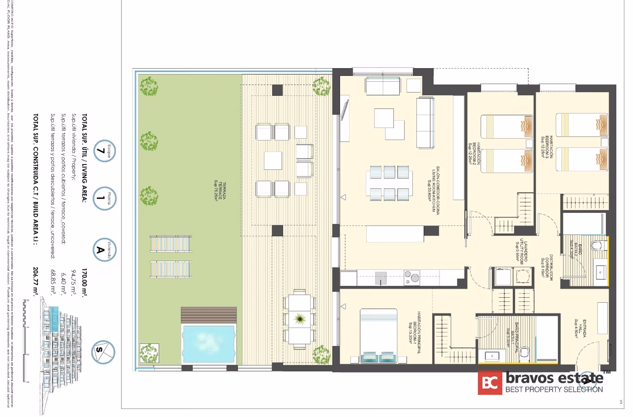 Spacious 3-Bedroom Apartment in Finestrat · 174 m² - 24