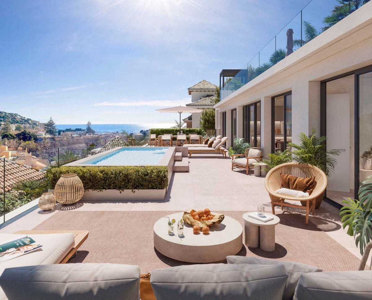 Living area of a Be Grand apartment