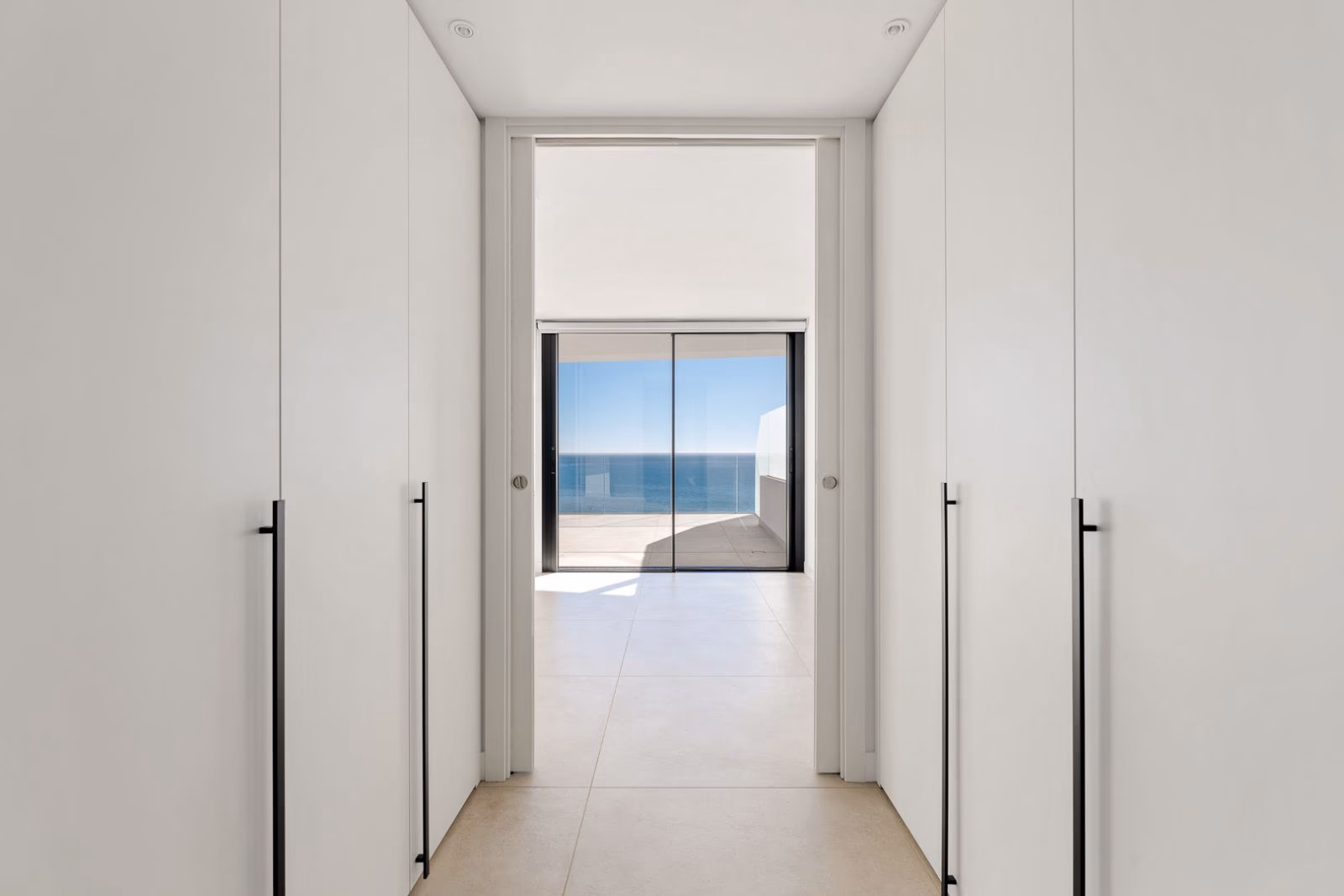 Hallway leading to the bedrooms