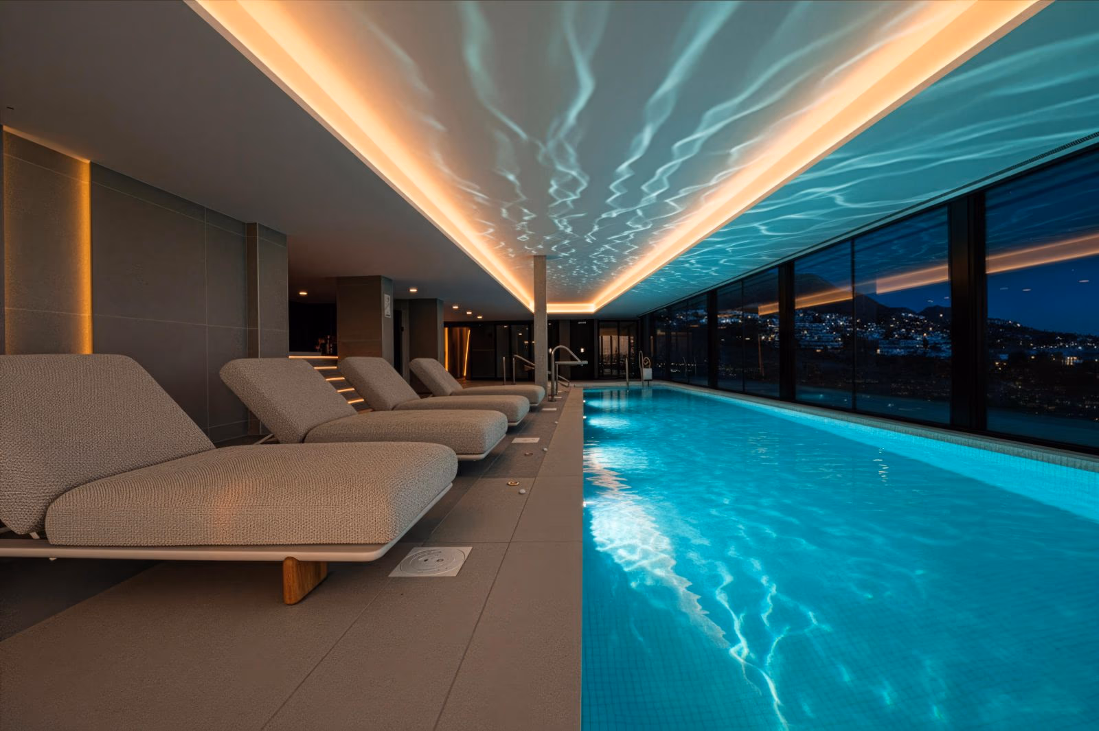 Indoor heated pool