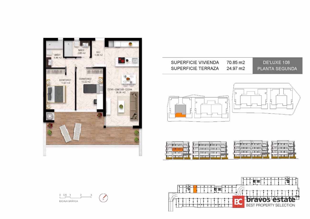 Appartement de 2 chambres en bord de mer à La Zenia - 14