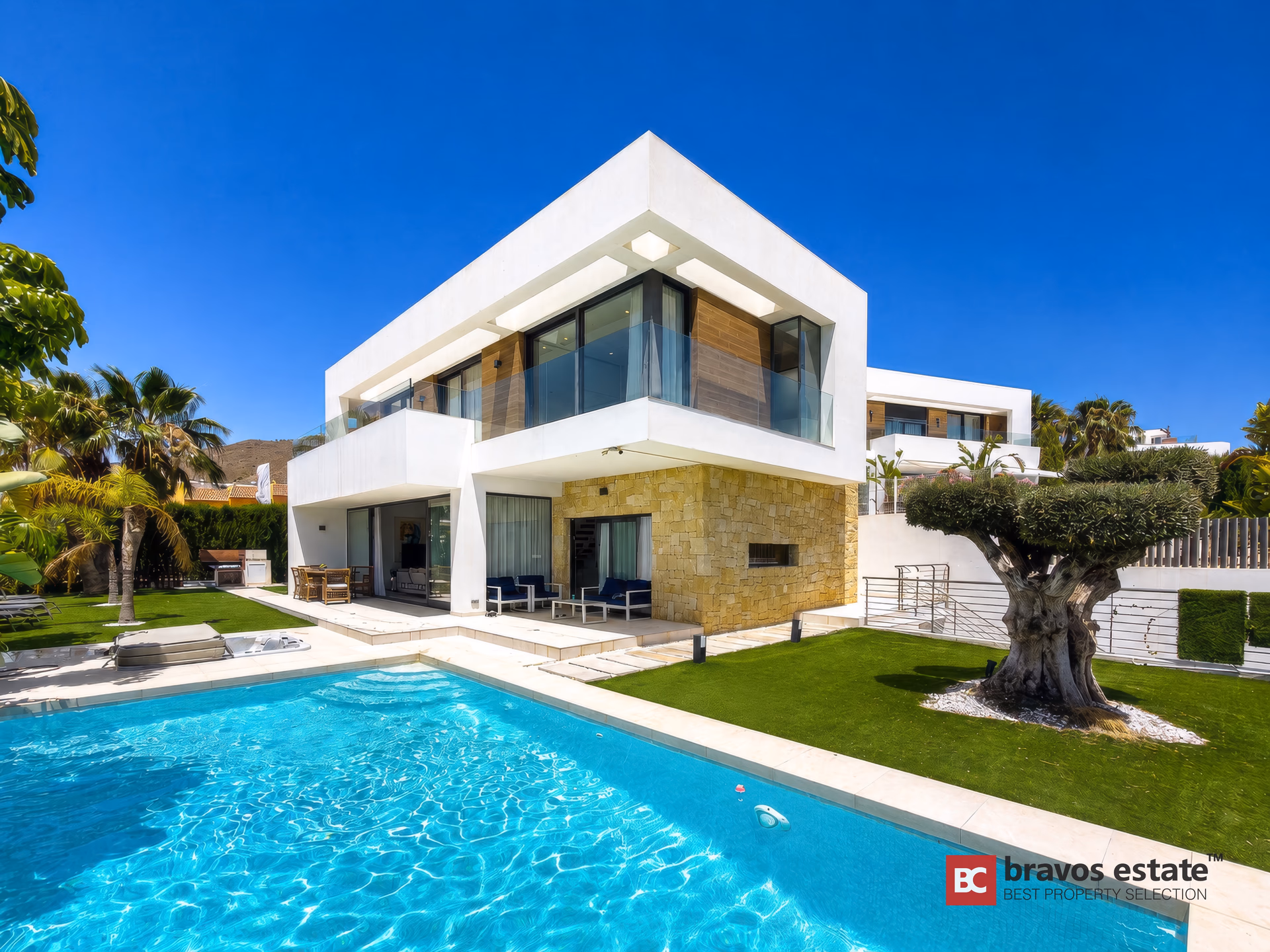 Villa de luxe contemporaine avec piscine privée à Sierra Cortina, Finestrat
