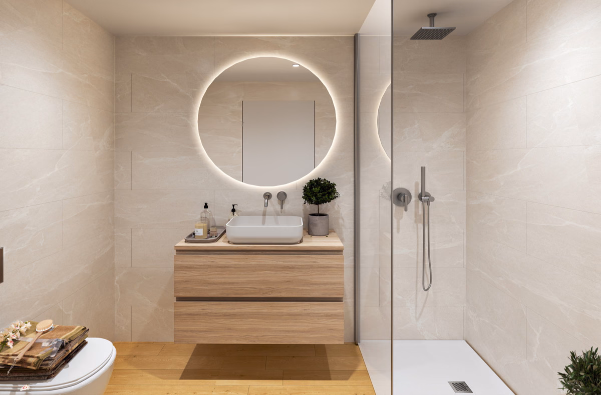 Salón-cocina de planta abierta
