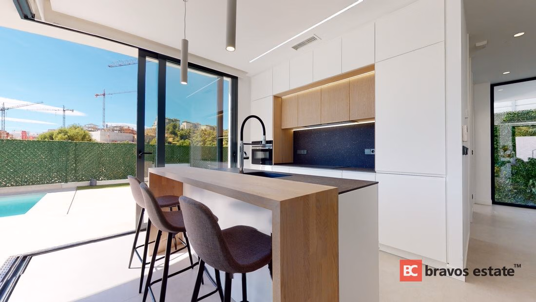 Villa de Obra Nueva de 3 Dormitorios en Finestrat · 242 m² - 6
