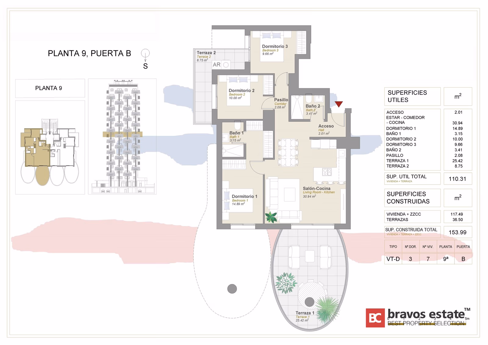 Appartement met 3 slaapkamers aan het strand in Calpe - 22