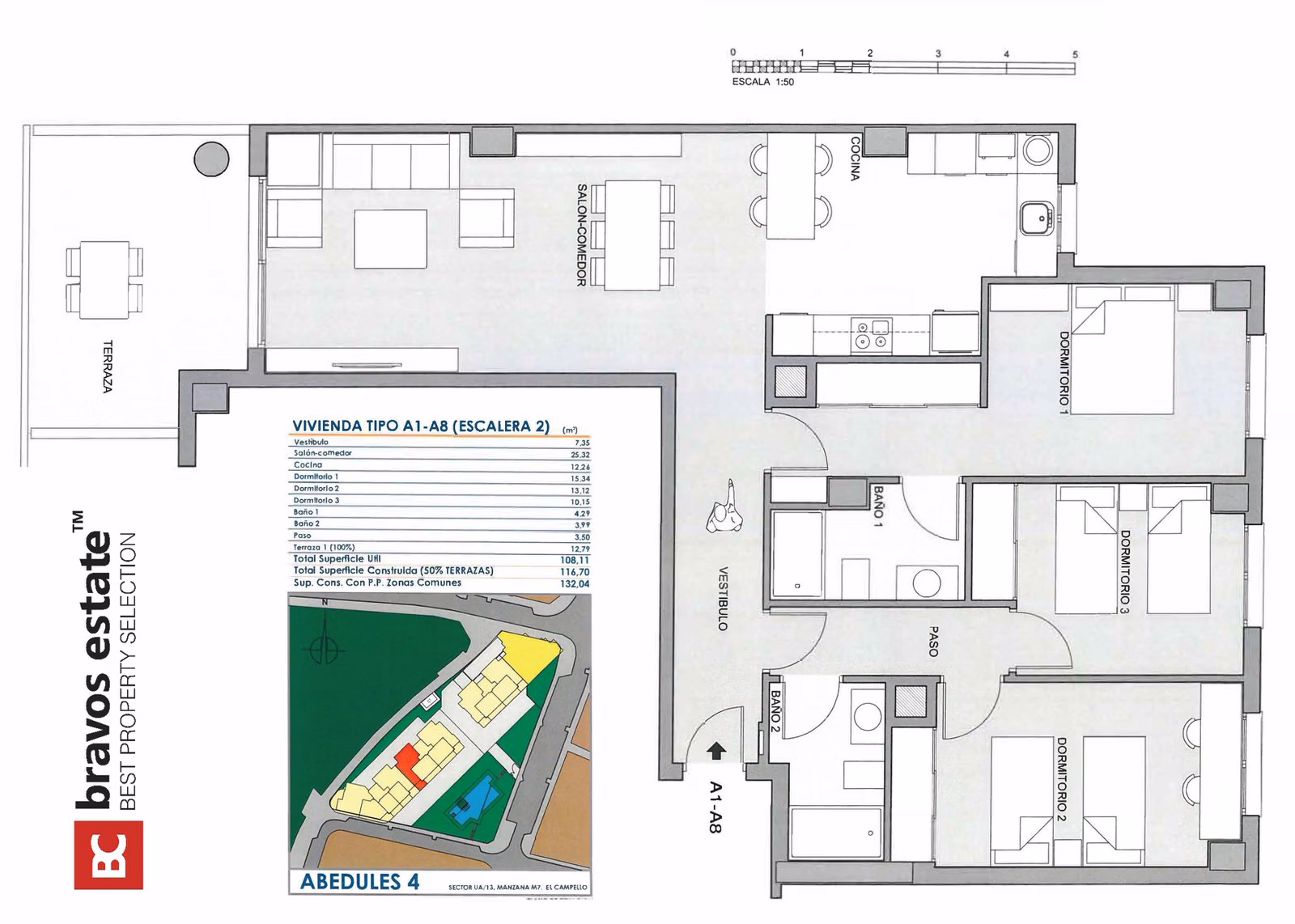 Seafront 3-Bedroom Apartment in El Campello · 108 m² - 24