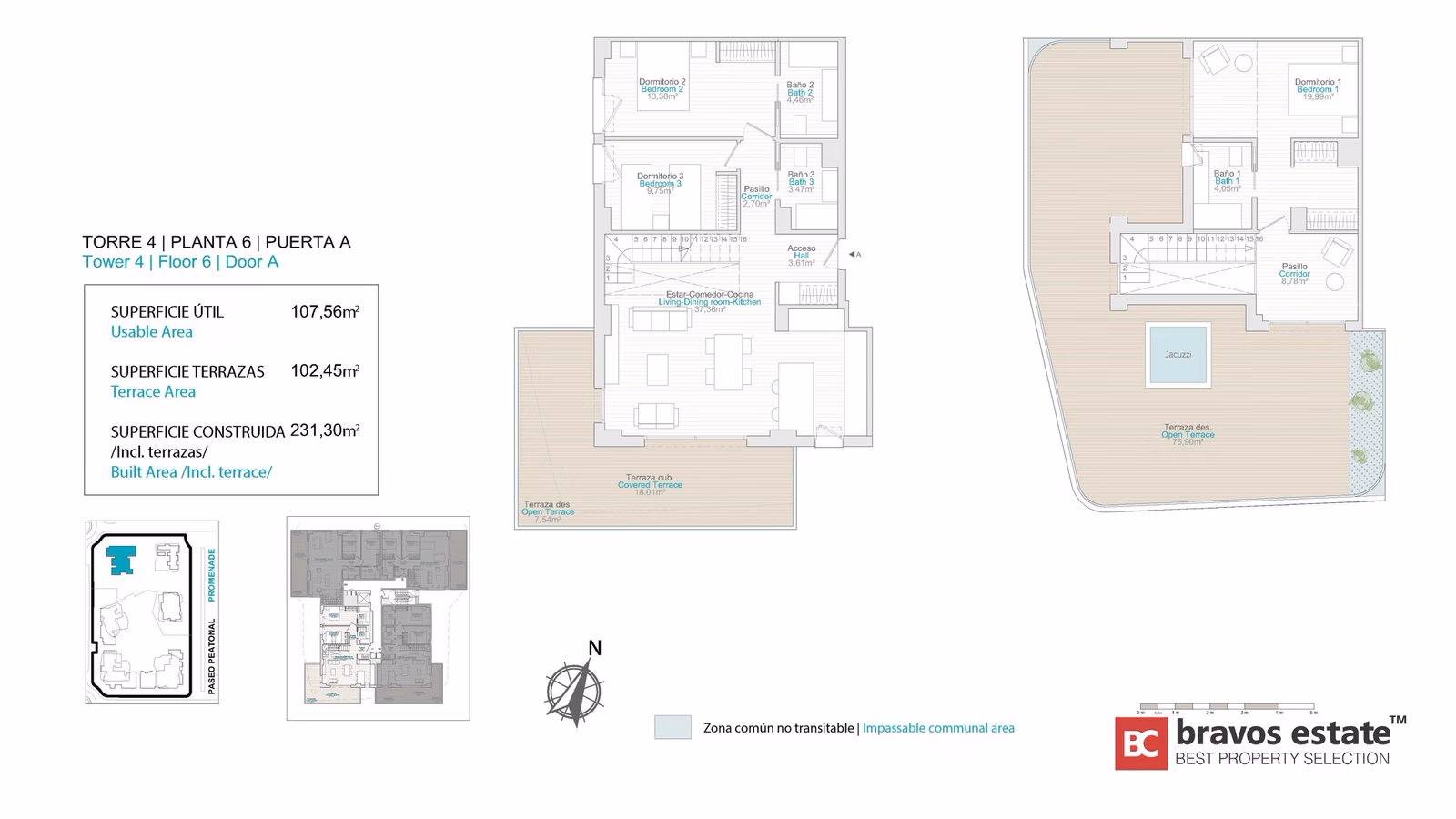 Seafront 3-Bedroom Apartment in Villajoyosa · 138 m² - 1