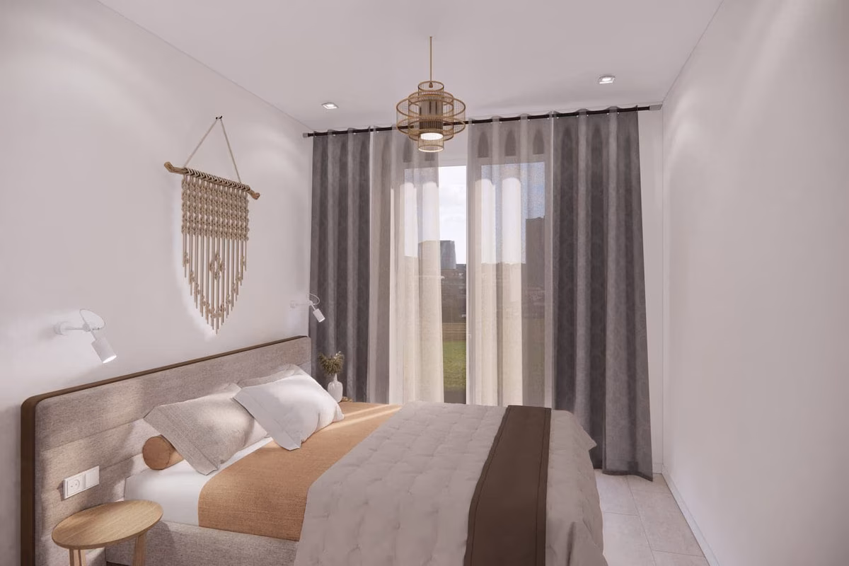 Bright bedroom