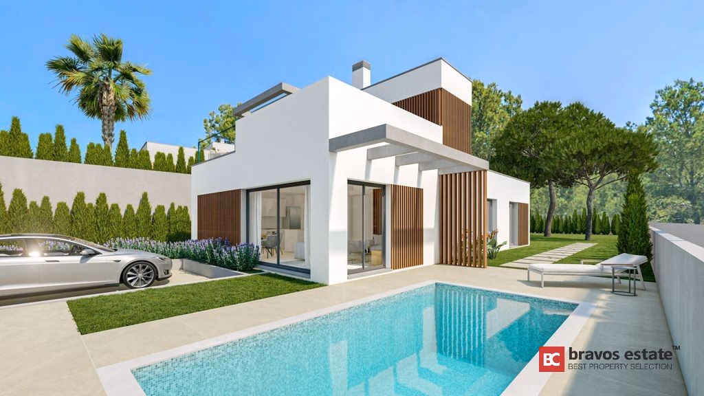 Villa de Obra Nueva de 3 Dormitorios en Finestrat 1