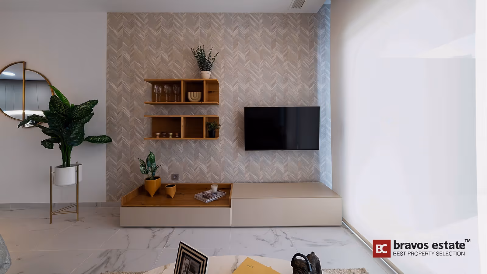 Mueble de TV en el salón