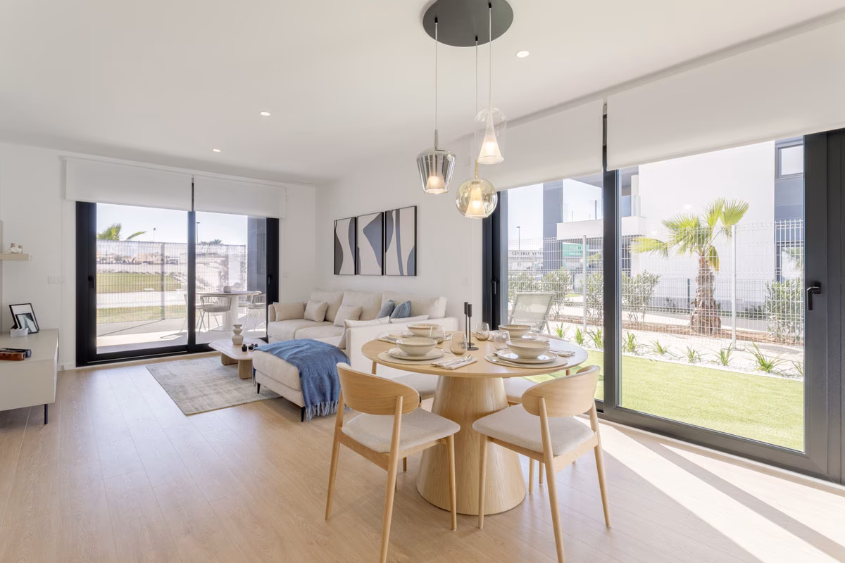 Coin repas de l’appartement