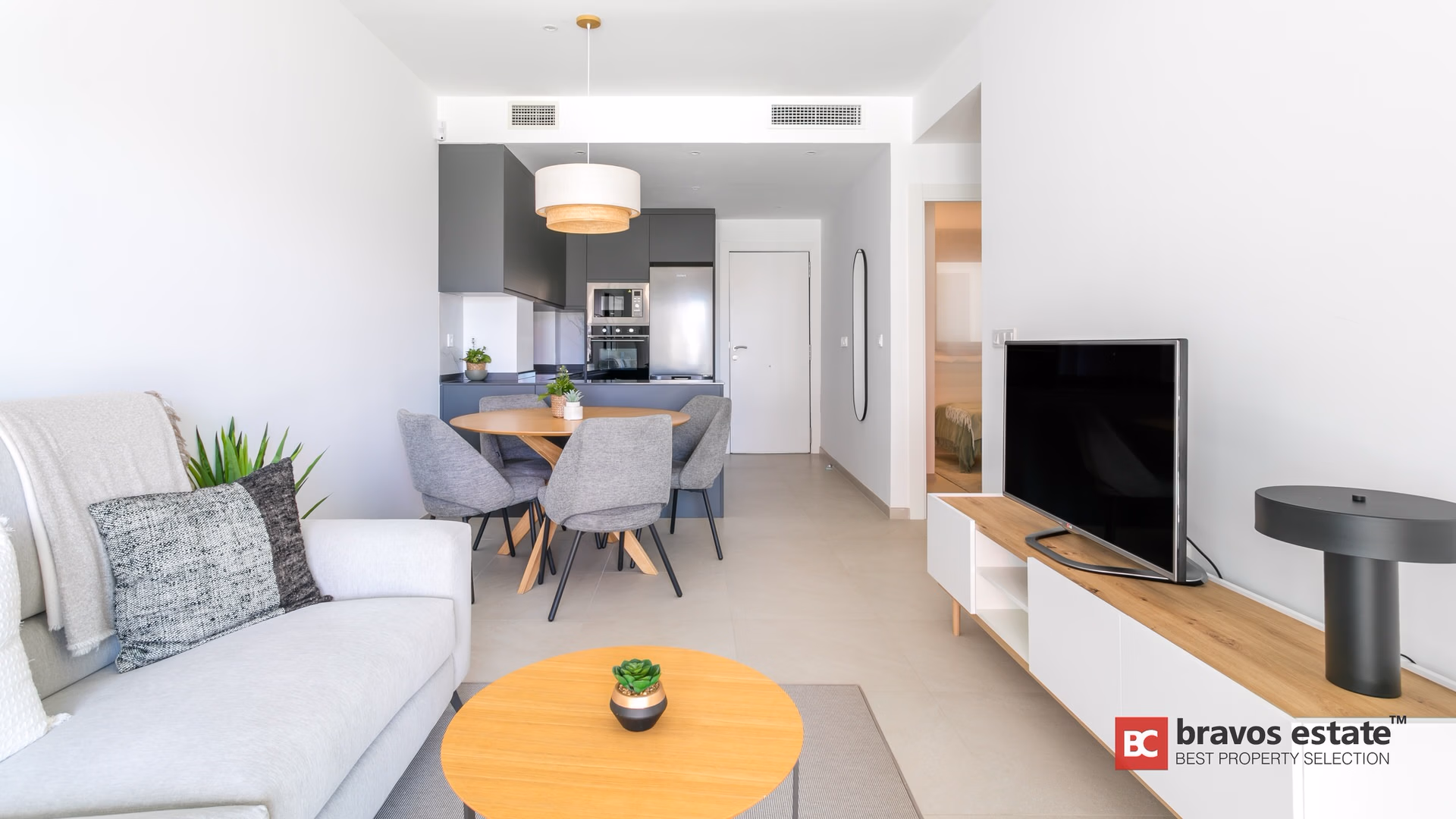 Intérieur de l’appartement témoin