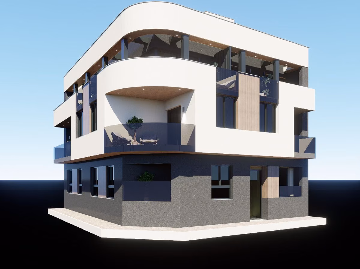 Edificio Soprano — Appartementen tussen Playa del Cura en Los Locos, Torrevieja 1