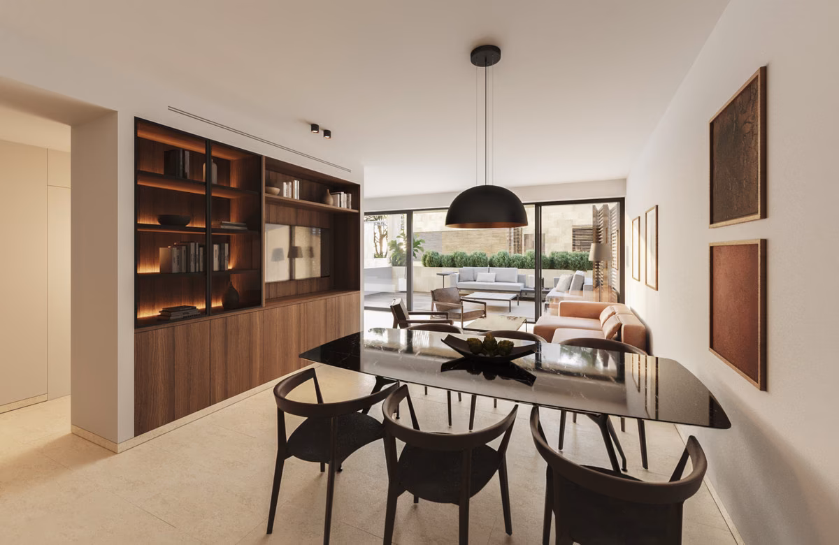 Kitchen-lounge in an ERA Residence apartment