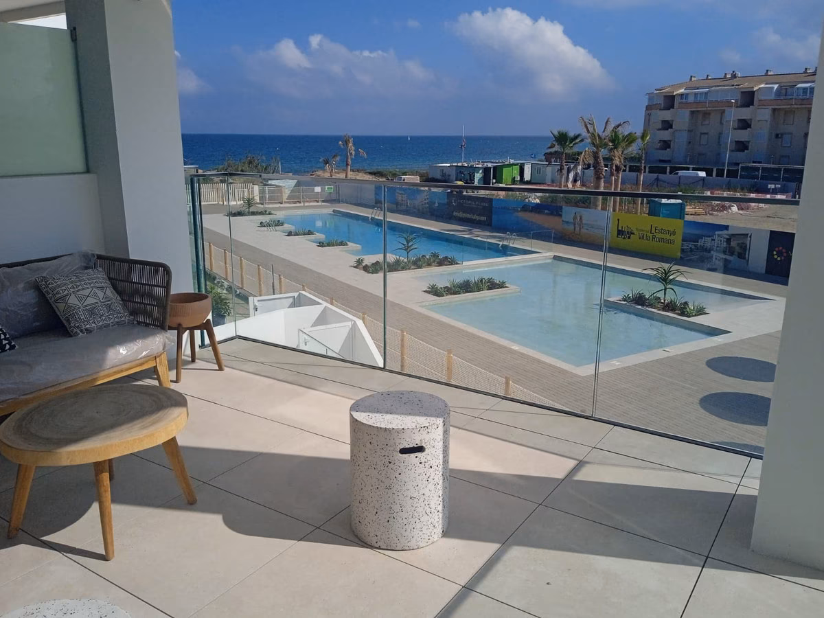 Communal pool with children's pool