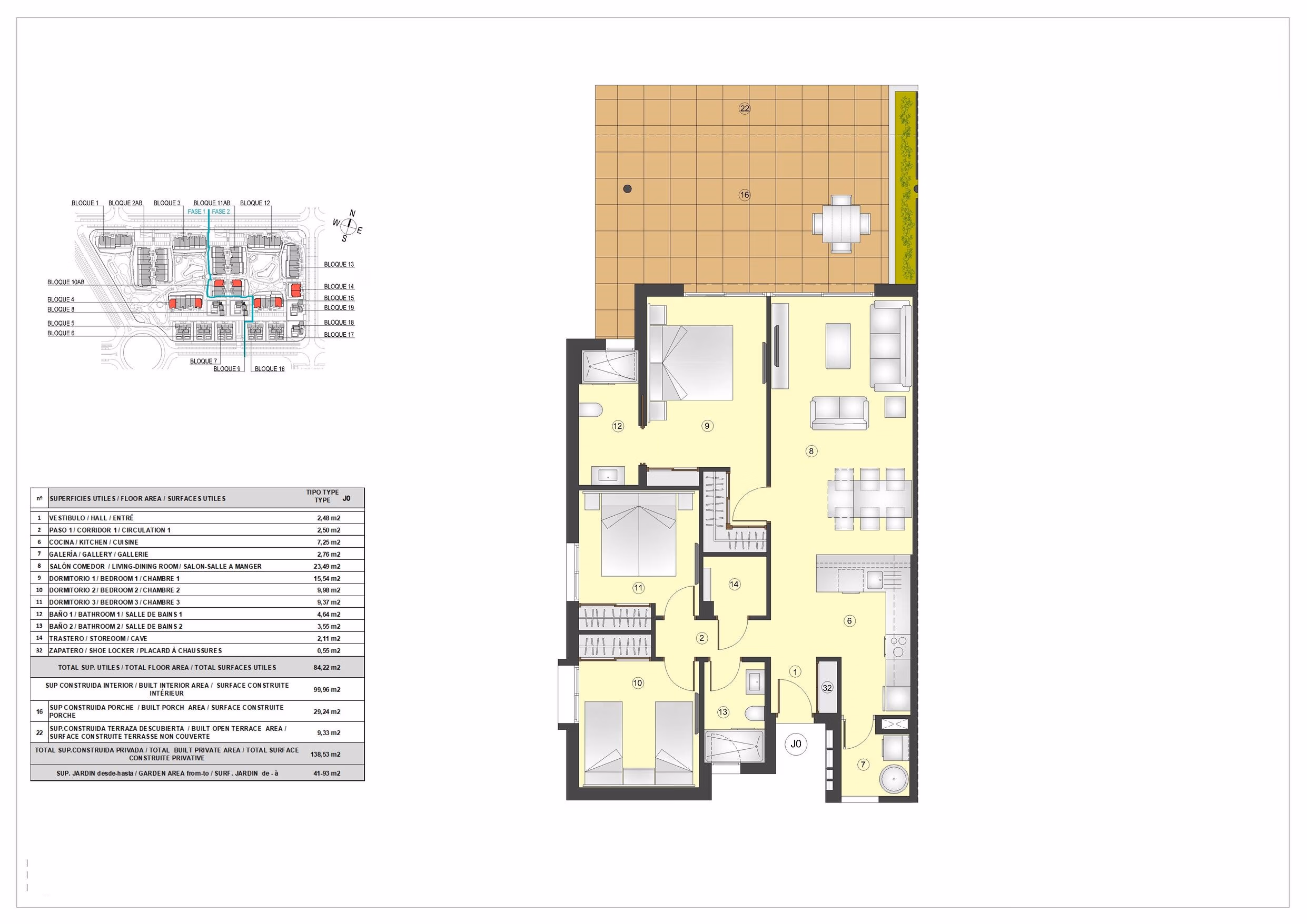 Nieuwbouw 3-slaapkamer bungalow in Torrevieja - 16