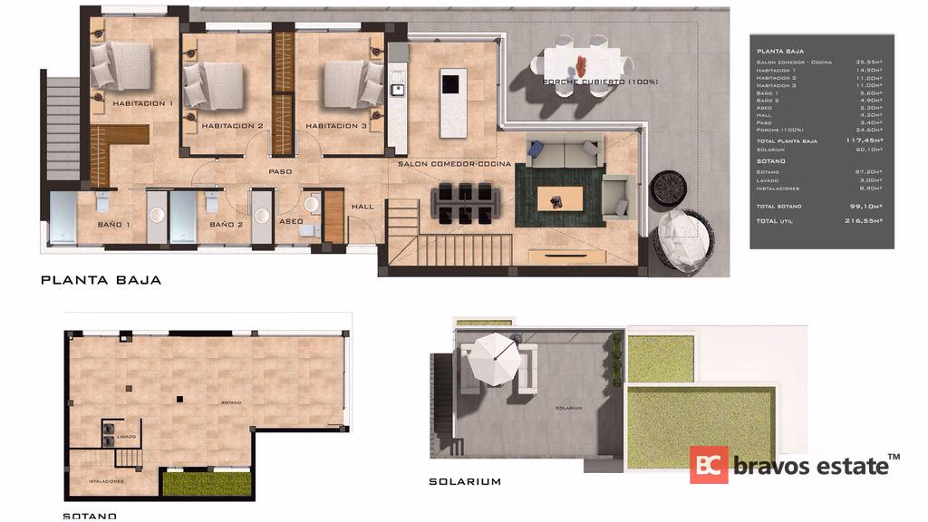 New Build 3-Bedroom Villa in Villamartin · 108 m² - 1