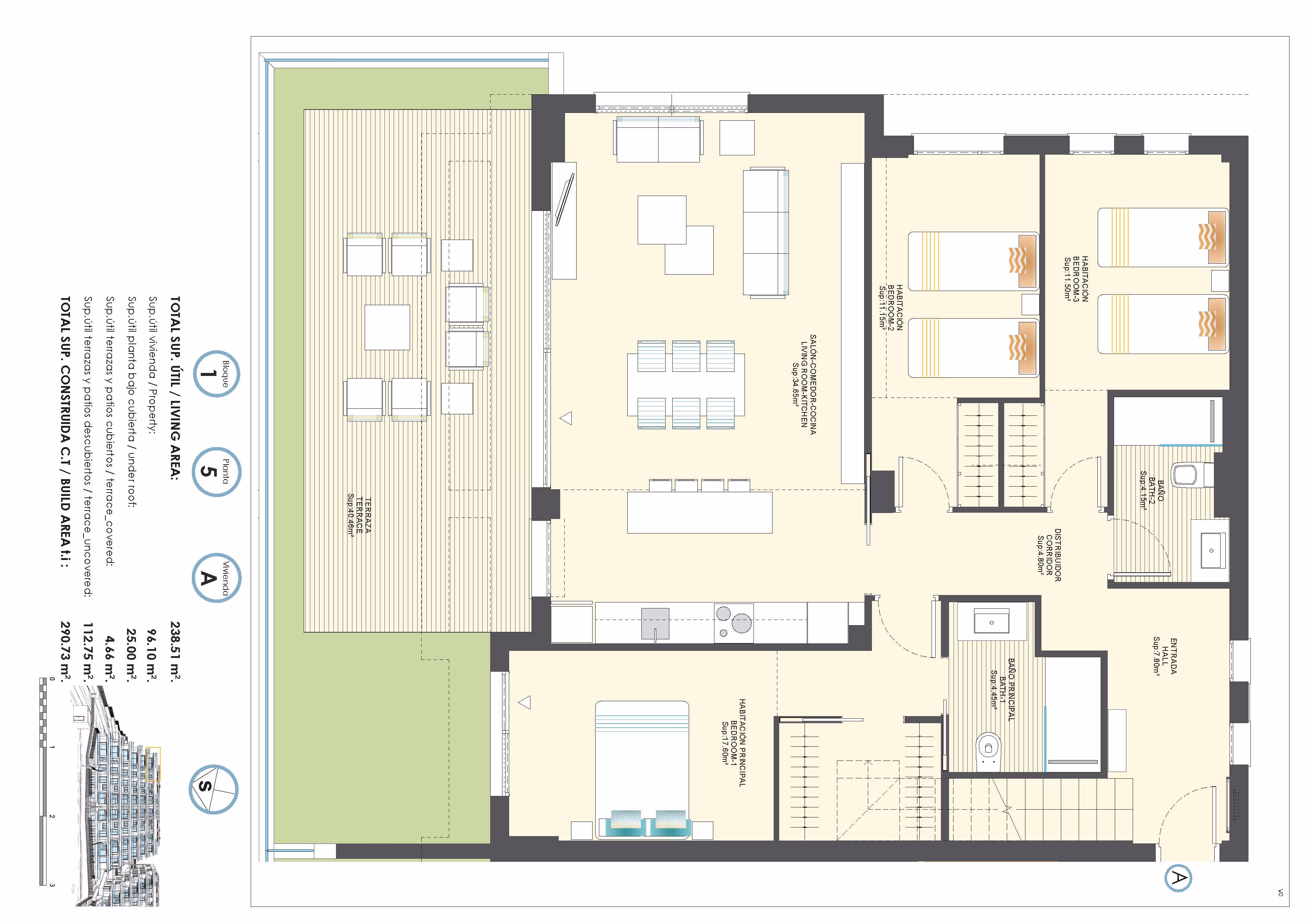 Przestronny apartament z 2 sypialniami w Finestrat - 15