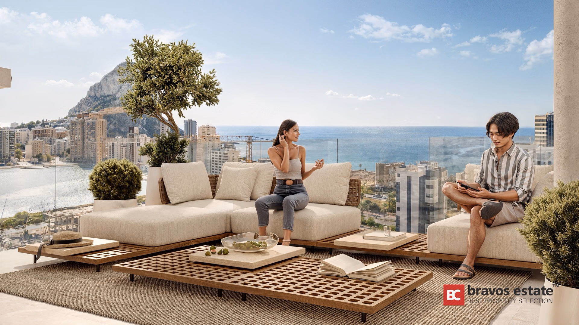 Strandnahe 3-Schlafzimmer-Wohnung in Calpe - 8