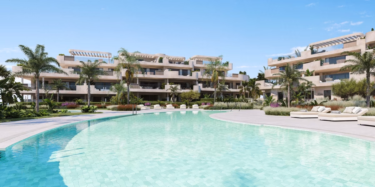 Idyllic apartments with wellness club in Estepona