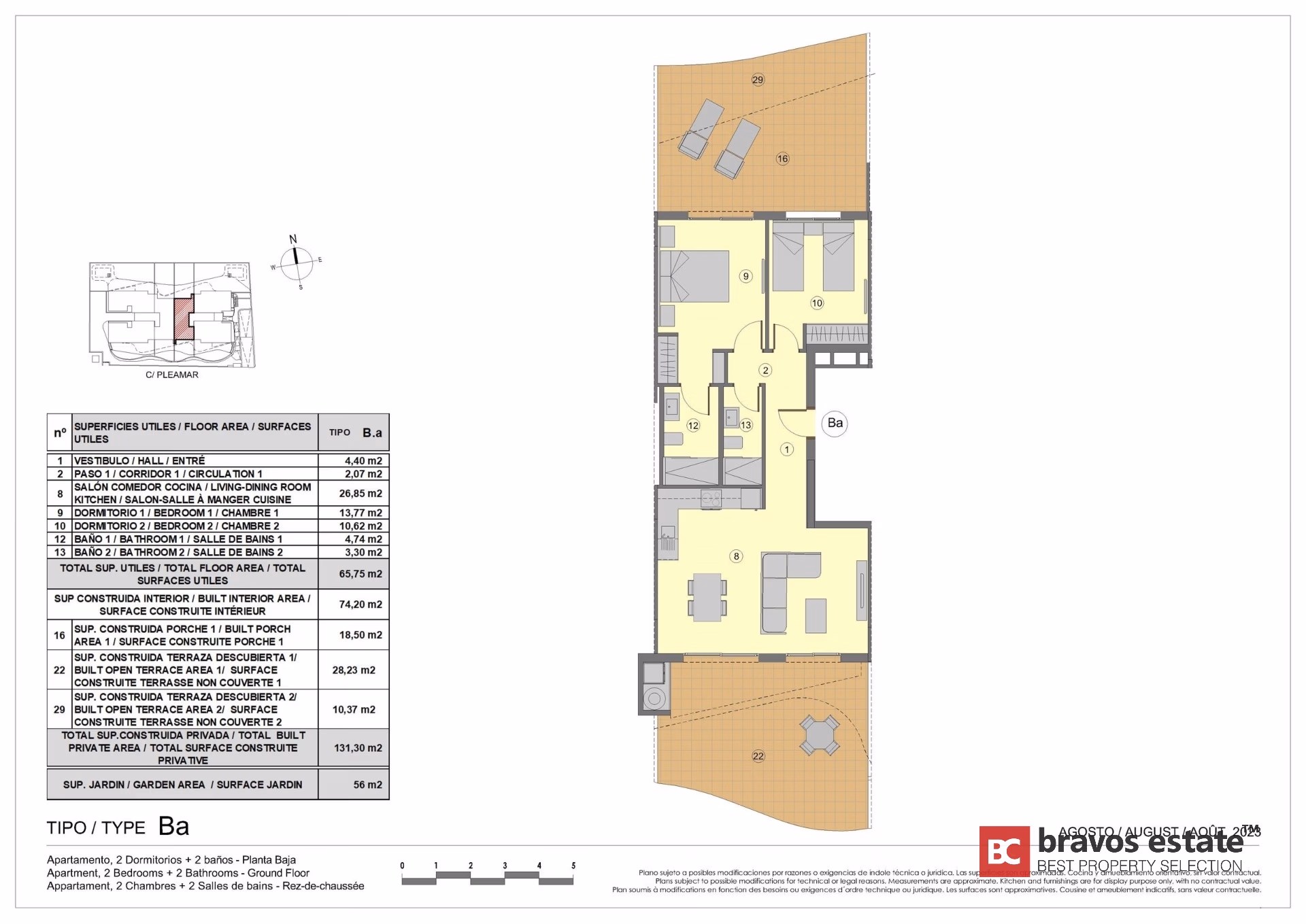Beachside 2-Bedroom Apartment in Punta Prima - 20