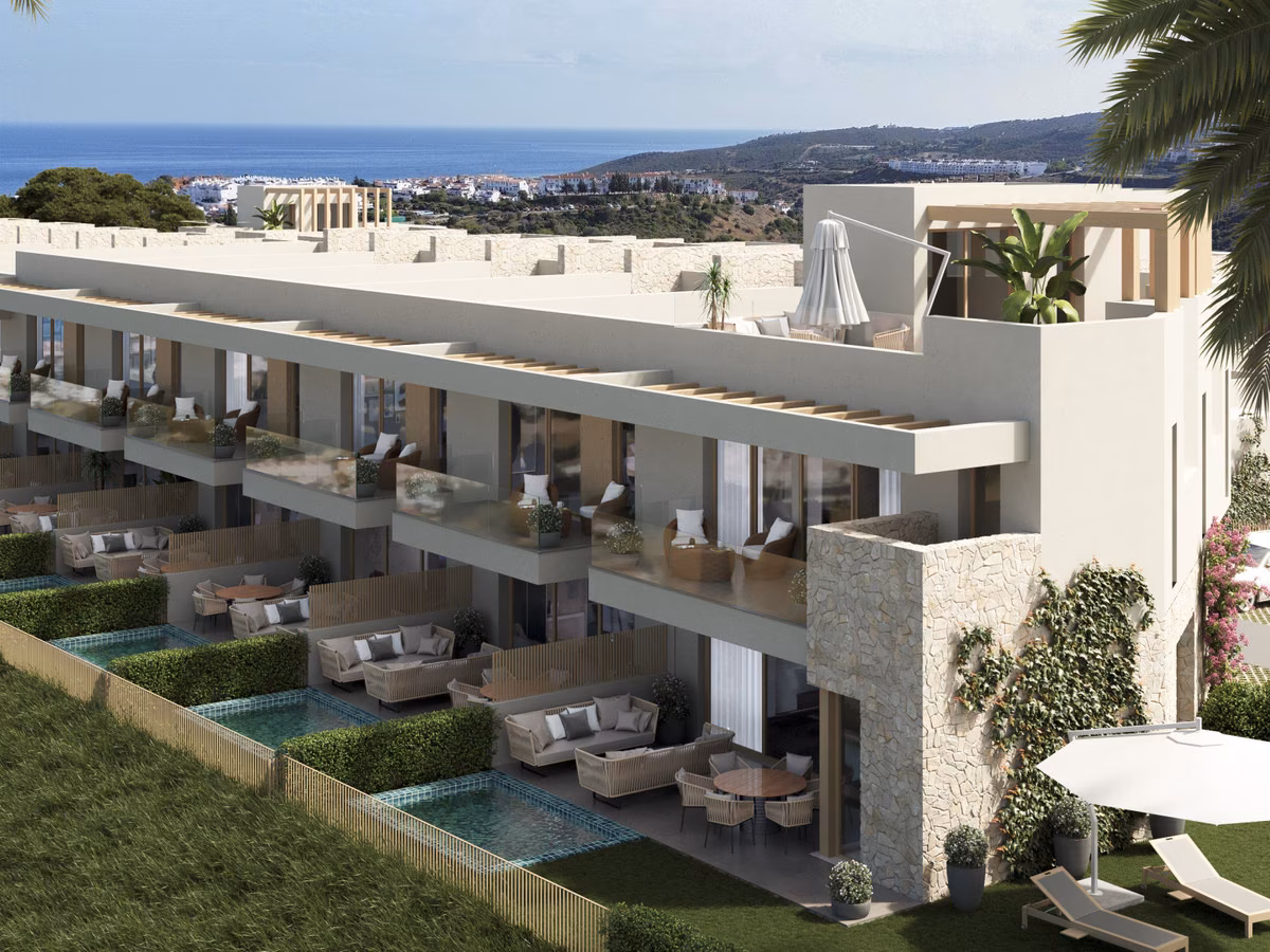 Solarium mit Meer- und Bergblick in Kristina Views