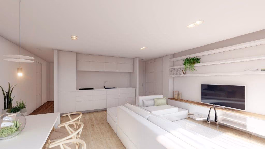 Bedroom with ensuite bathroom