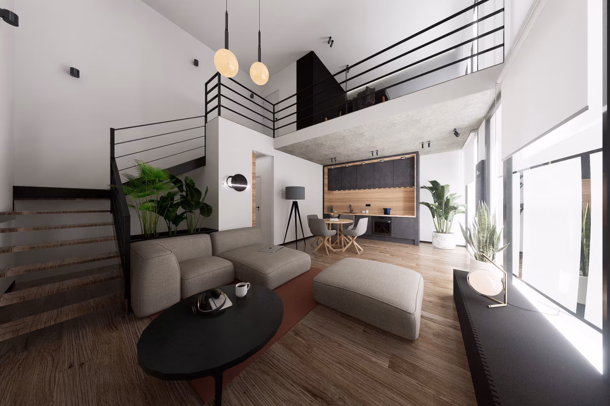 Lofts Aguilera — Double-Height 1-Bedroom Lofts in Benalúa, Alicante 1