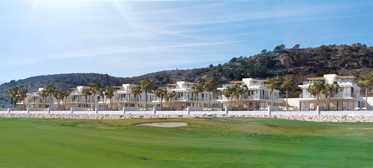 Master bedroom with golf-view terrace