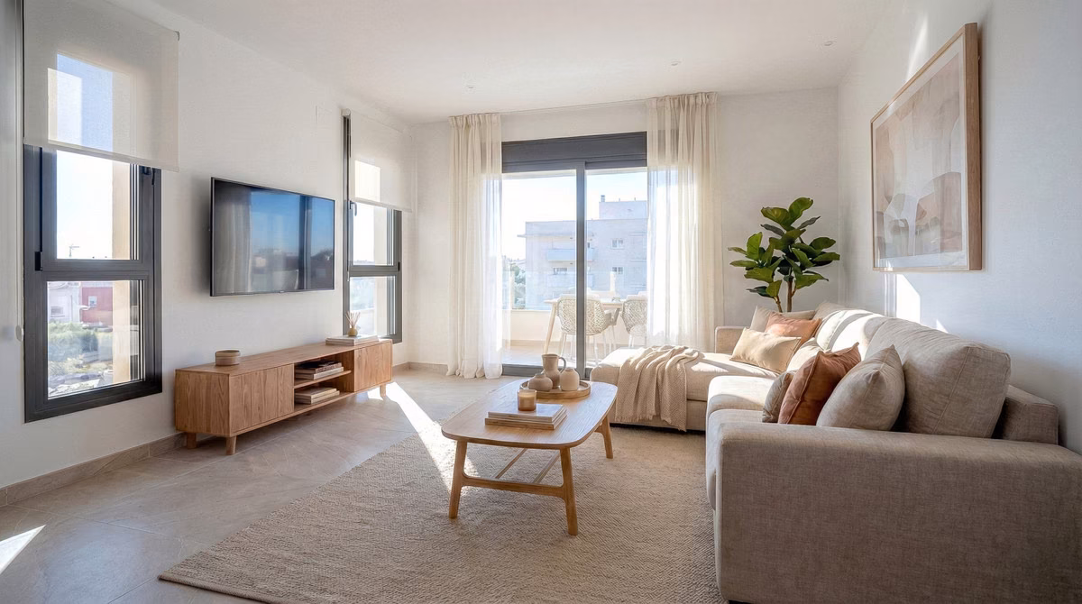 Apartments von Mirador de Benijófar nahe dem Ortskern