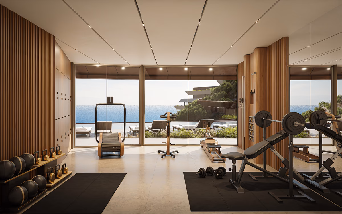 Studio fitness nad wybrzeżem