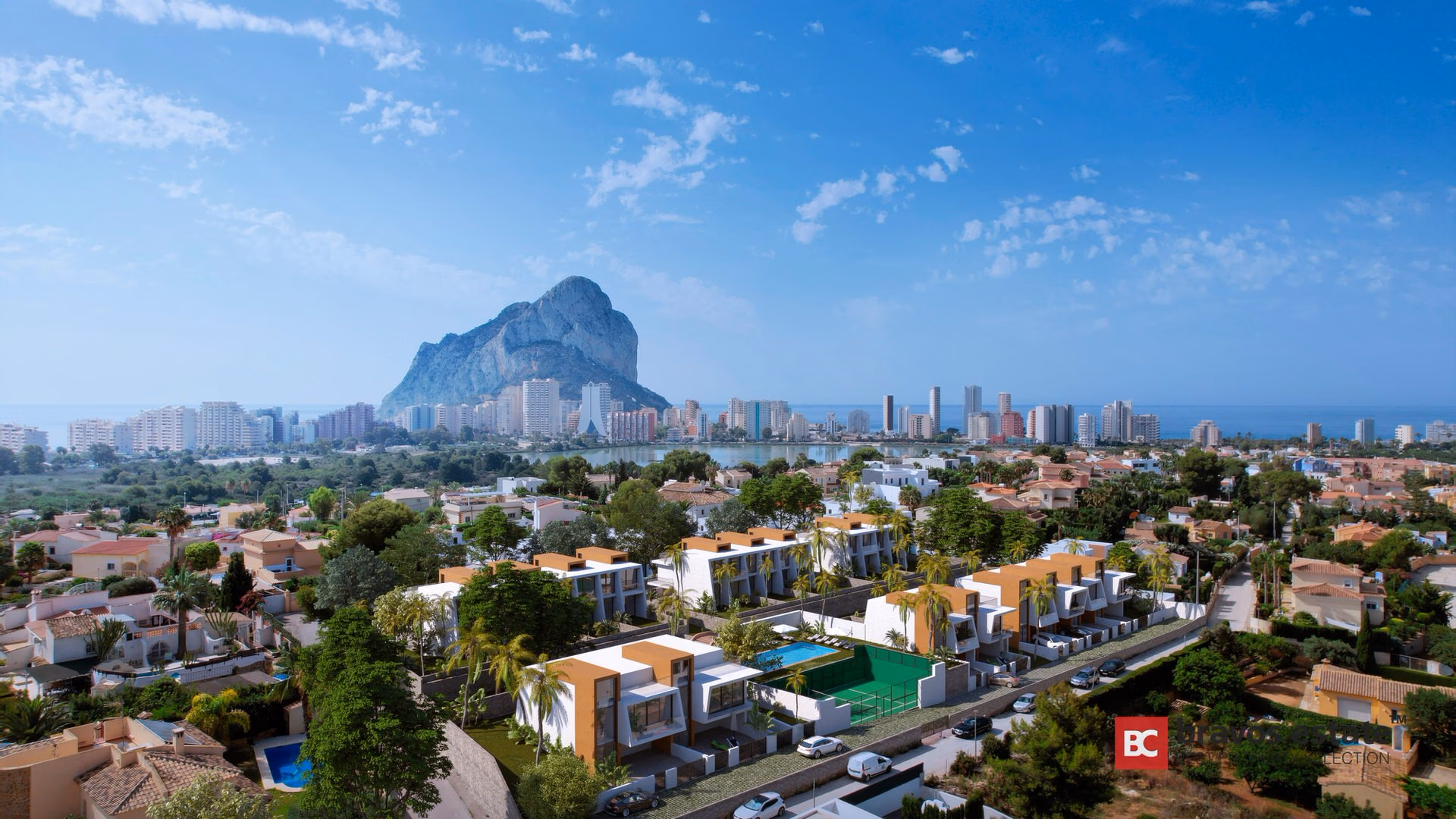 Новое бунгало, 3 спальни в Кальпе 1