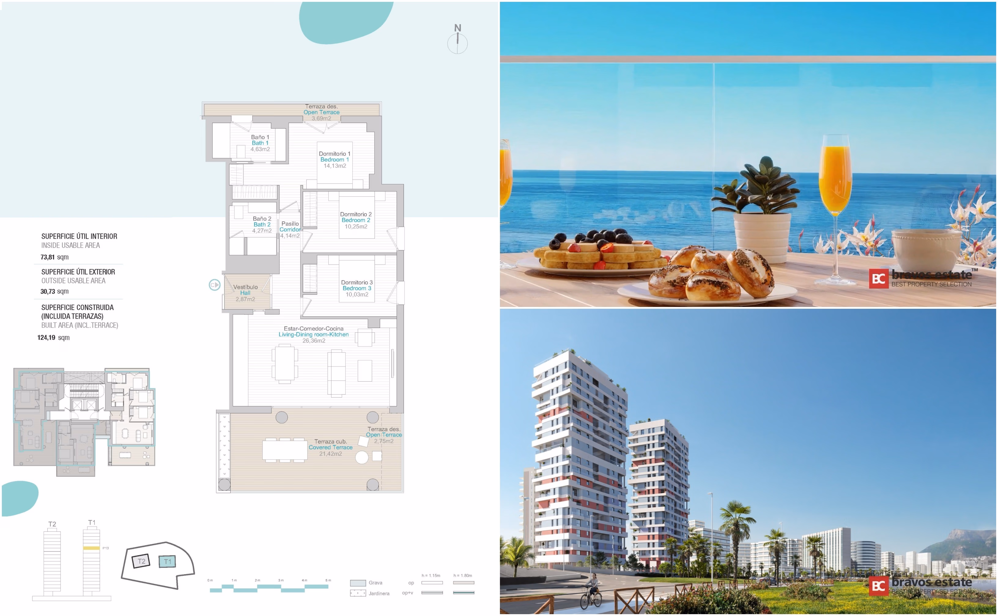 Apartament z 3 sypialniami przy morzu w Calpe - 20
