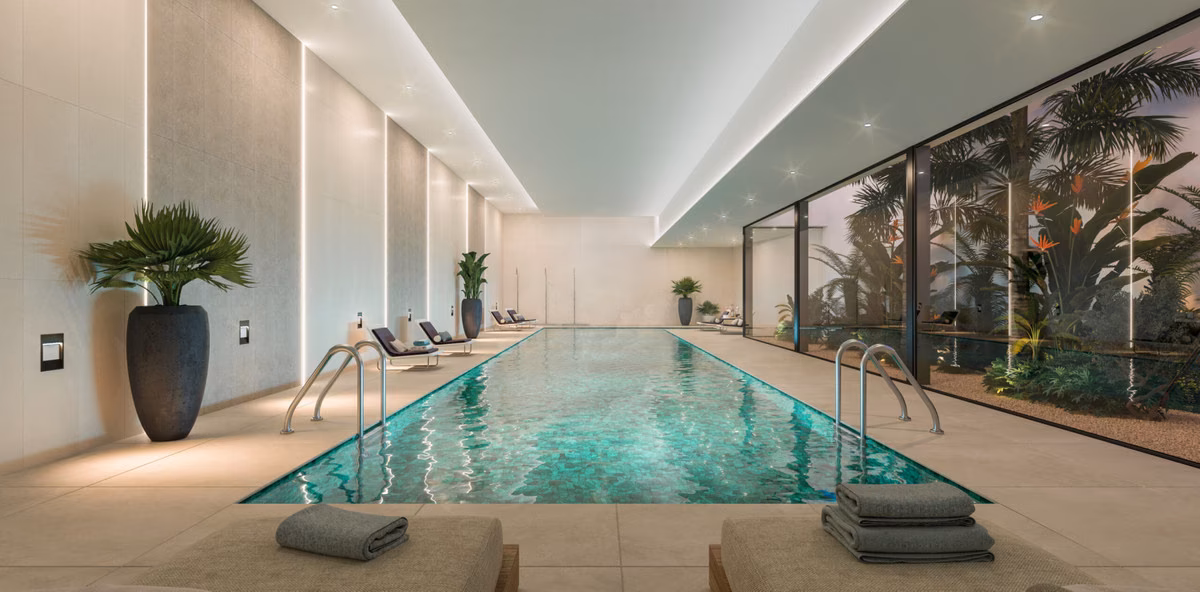 Open-plan living connected to the terrace