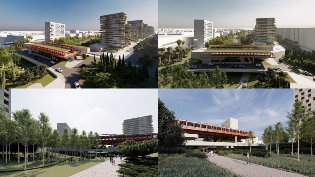 Nieuw intermodaal stationsontwerp bij Parque Central Alicante