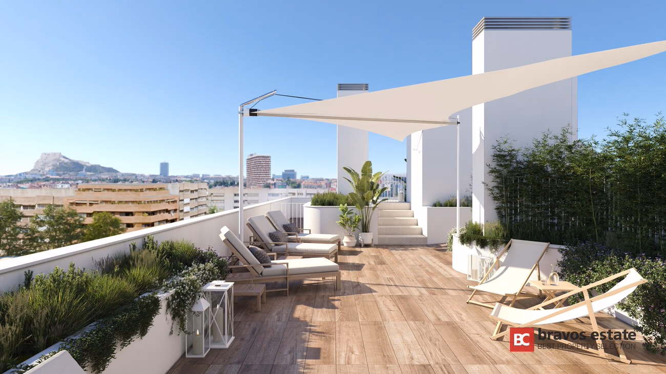 Apartamento Cerca del Mar de 2 Dormitorios en Alicante - 11