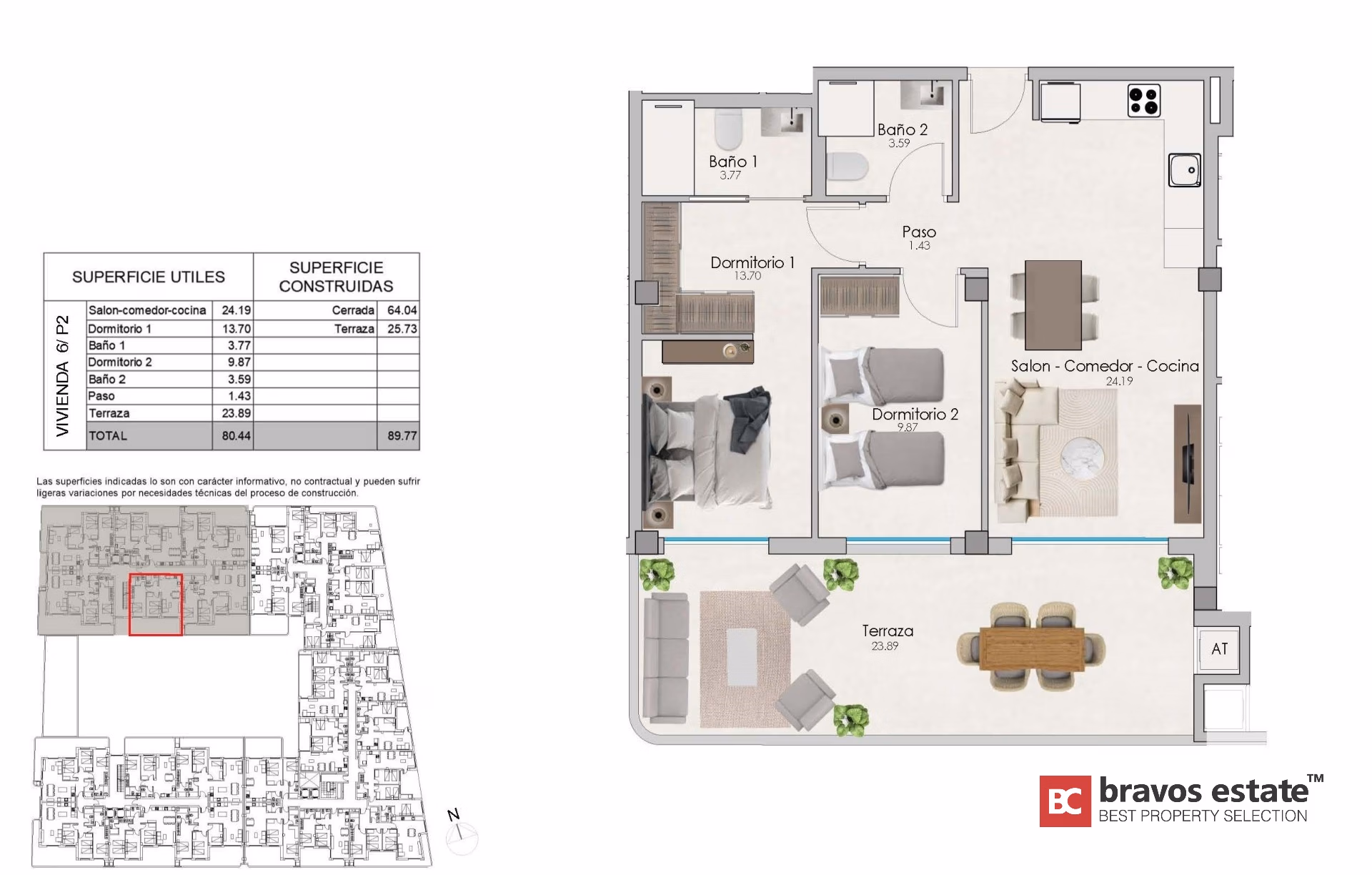 Apartament z 2 sypialniami przy plaży w Santa Pola - 7
