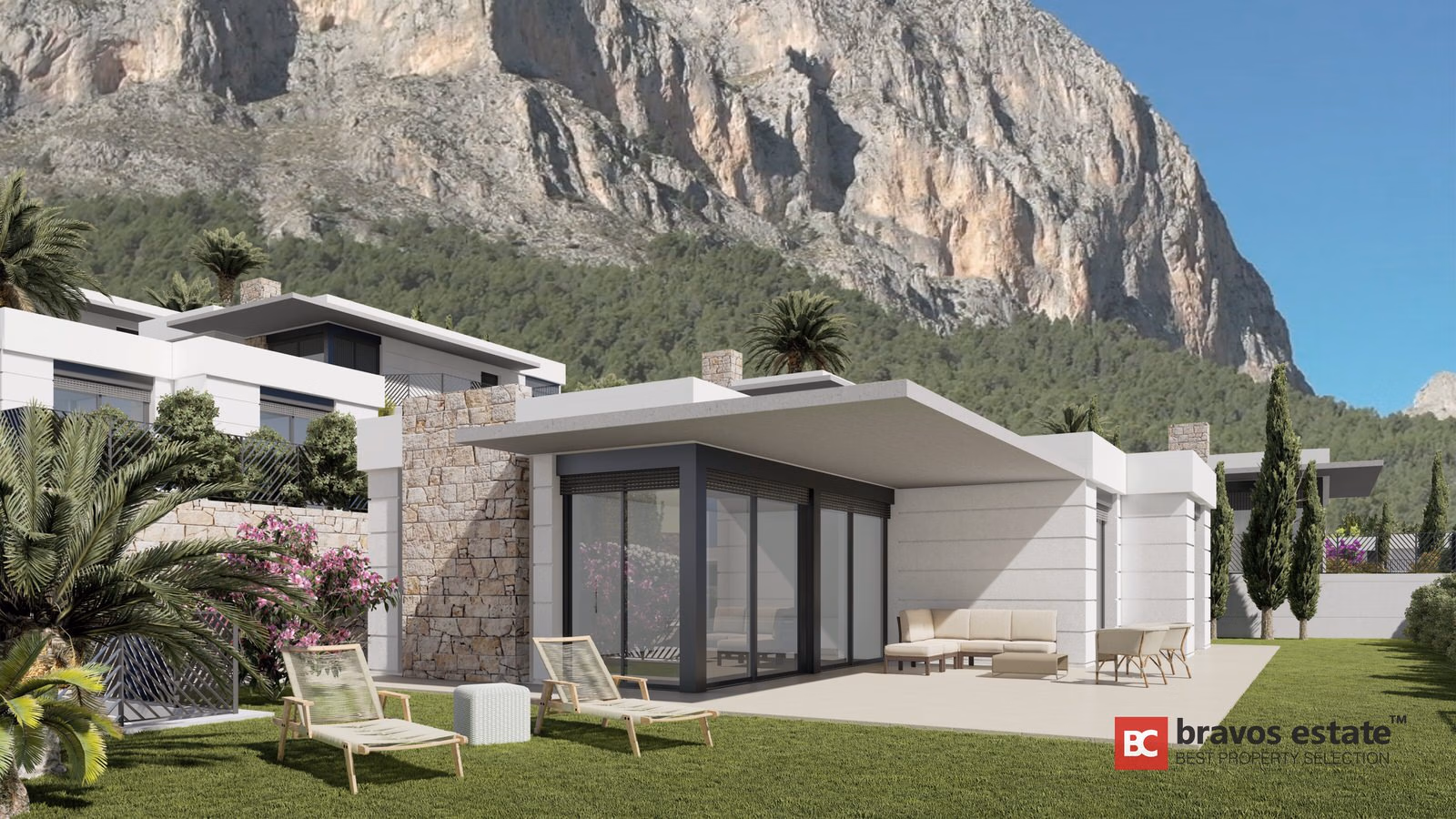 Villa de Obra Nueva de 3 Dormitorios en Polop - 5