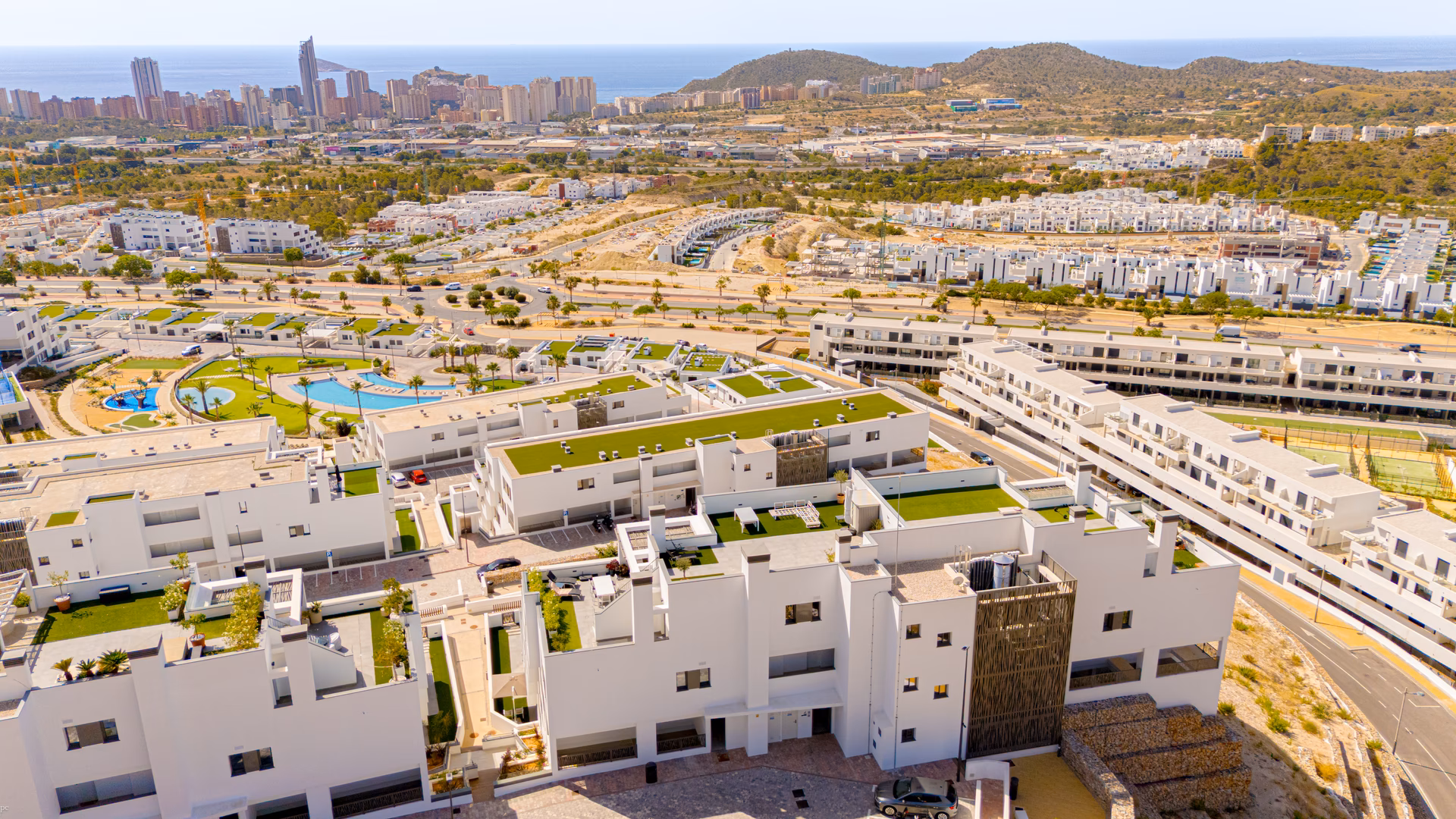 Apartamento esquinero con terraza y jardín de 106 m² — Seascape Resort, Finestrat - 43
