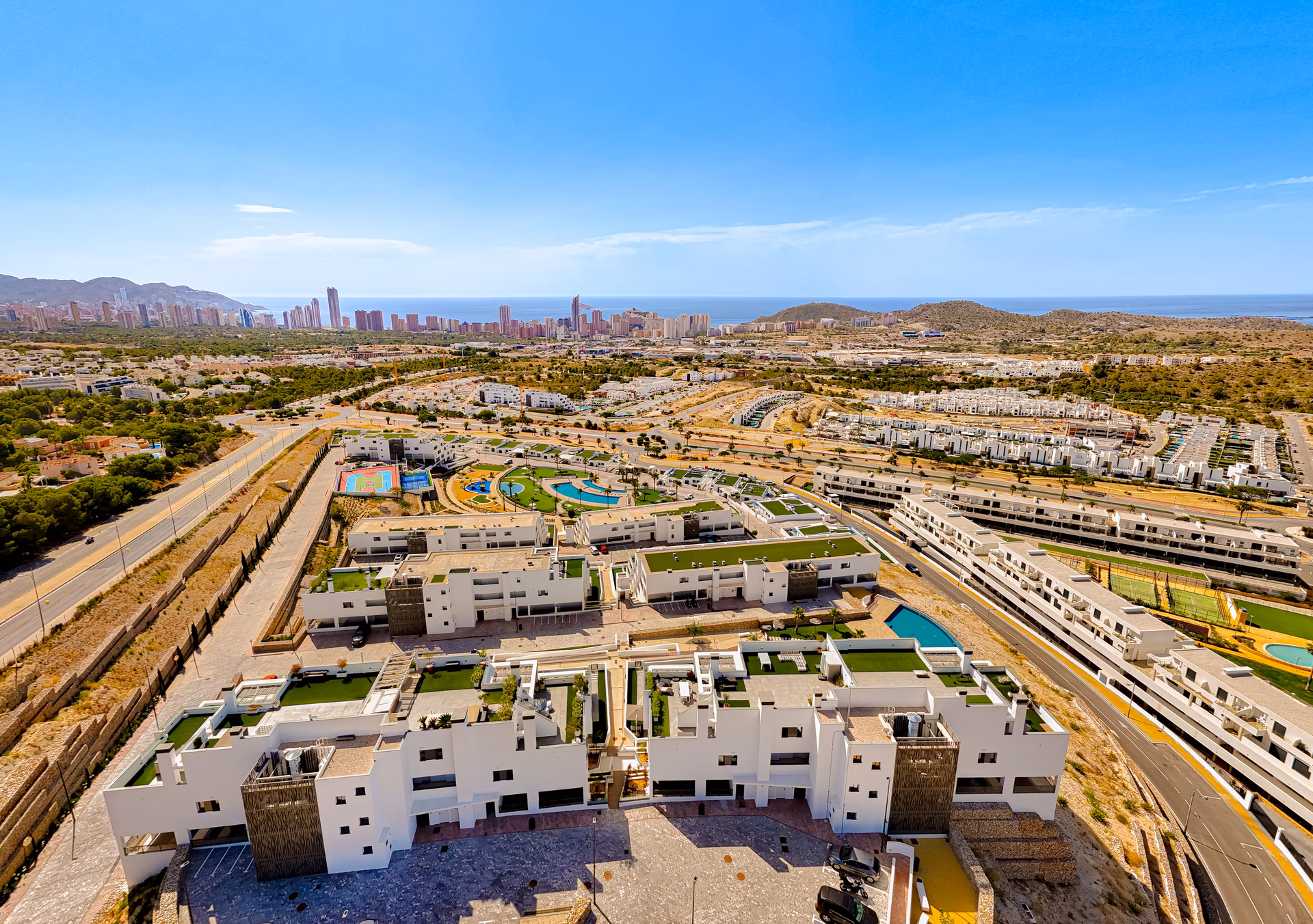 Apartamento esquinero con terraza y jardín de 106 m² — Seascape Resort, Finestrat - 45