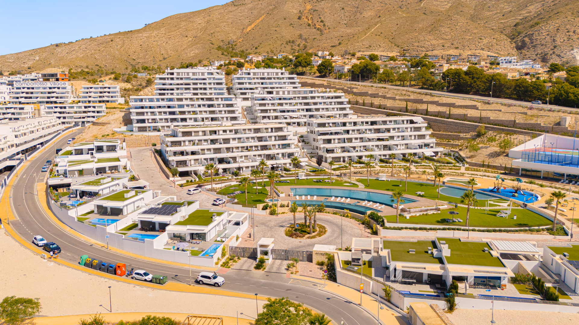Apartamento esquinero con terraza y jardín de 106 m² — Seascape Resort, Finestrat - 46