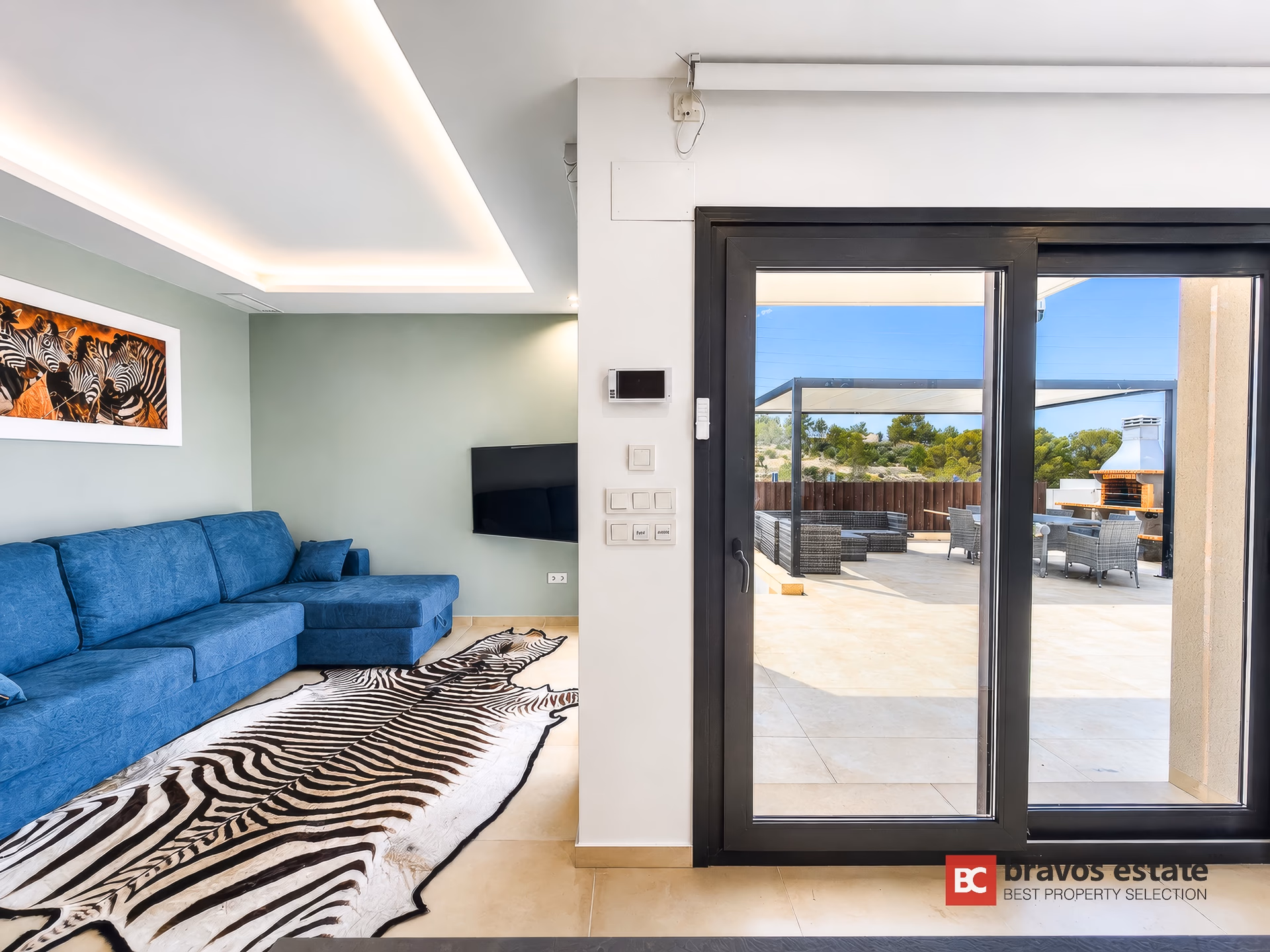 Villa de una sola planta con vistas al mar en Finestrat - 6