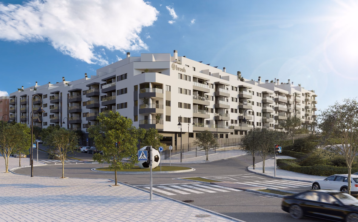 Terraza privada con vistas a la Costa del Sol