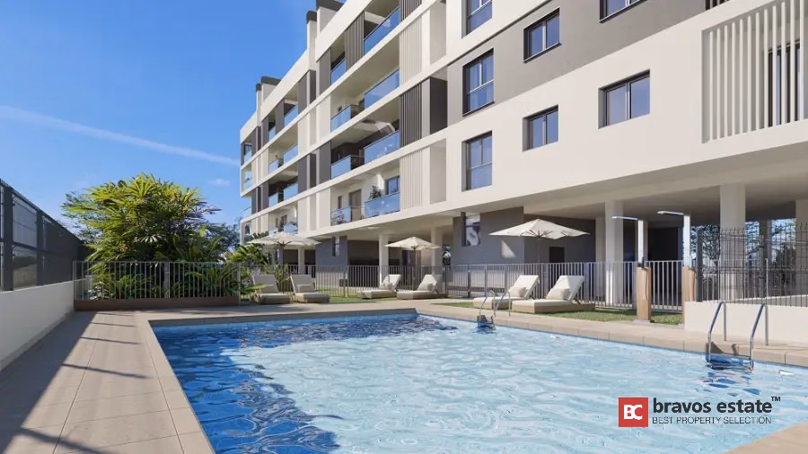 Apartamento de Obra Nueva de 2 Dormitorios en Alicante 1