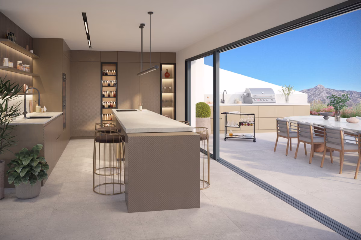 Modernes Badezimmer